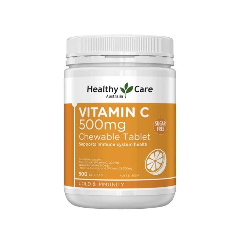 澳洲Healthy Care維他命C 500mg 500粒