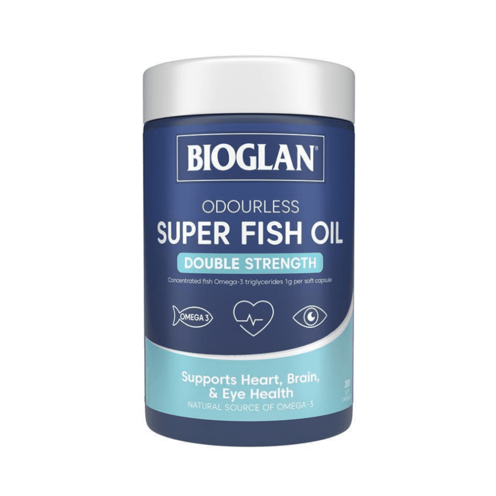 【藥局限時特價】澳洲Bioglan無腥高含量雙倍魚油200粒