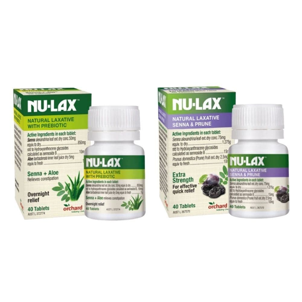 澳洲Nulax樂康錠40粒 /西梅樂康加強錠 40粒/180粒