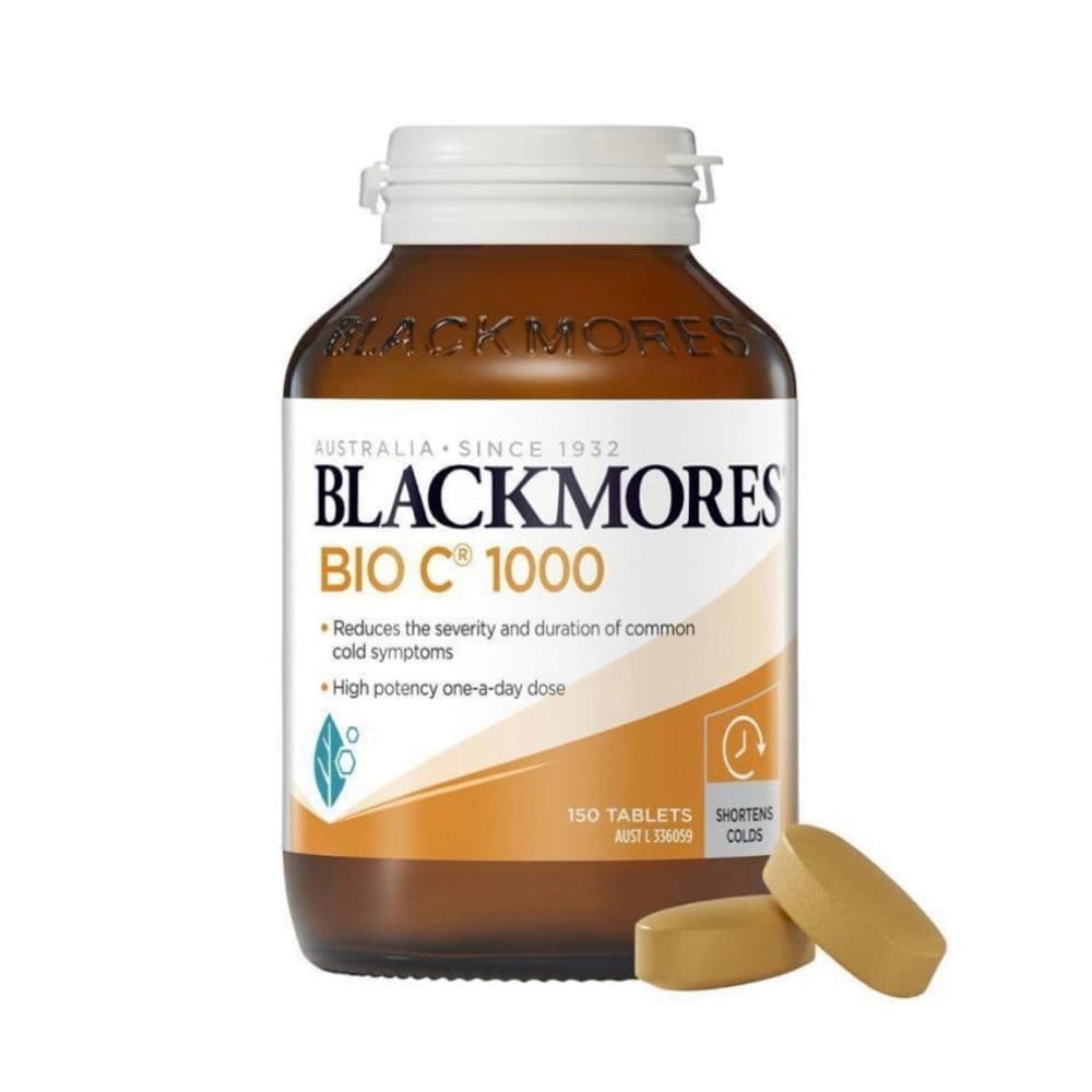 【本週特價至5/3】
澳洲Blackmores高含量維他命C Bio C 1000mg 150粒