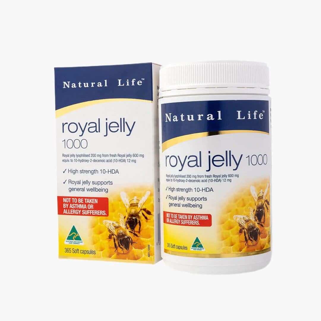 澳洲Natural Life高含量 10-HDA蜂王乳365粒