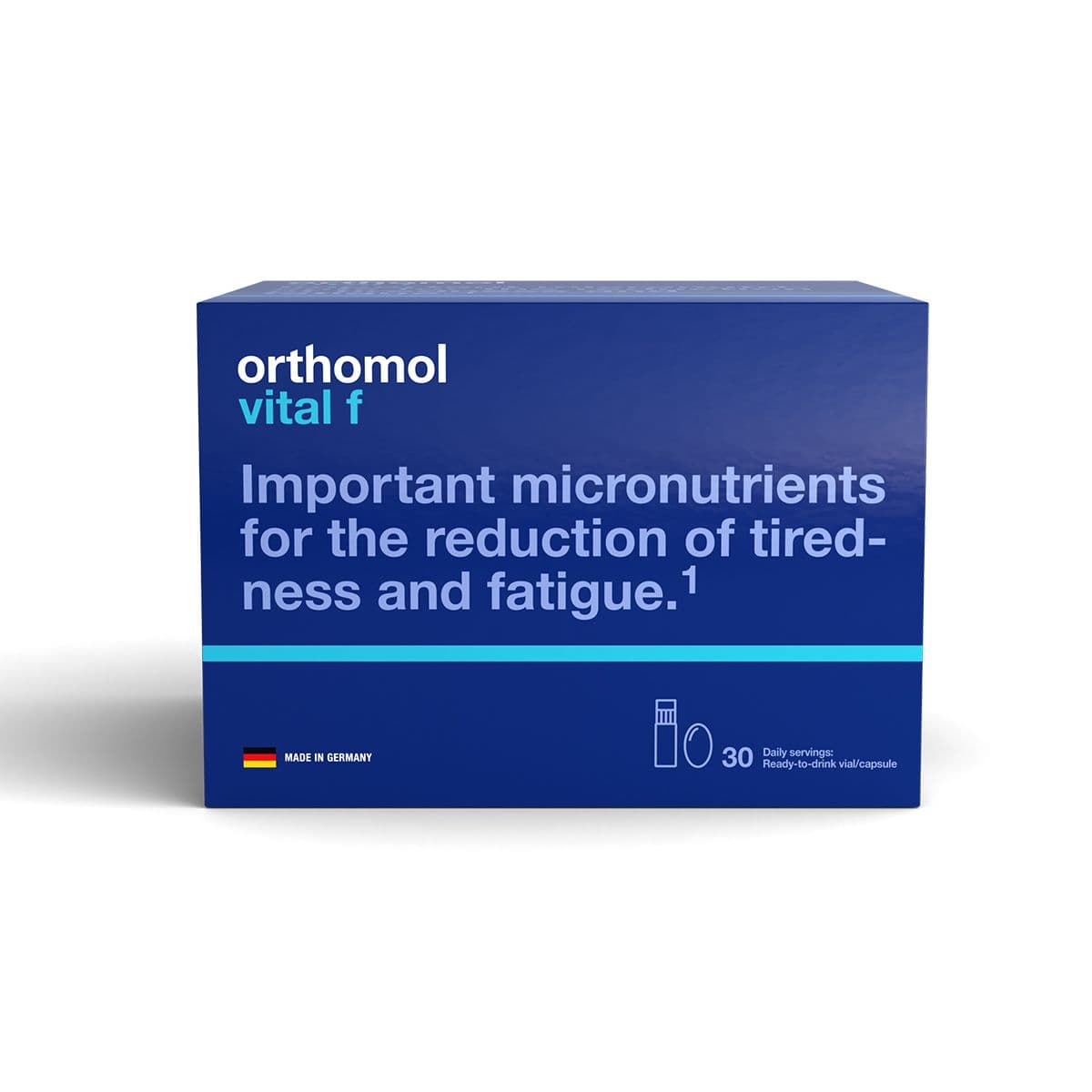 Orthomol 德國奧適寶Vital f美肌好氣色女性綜合維他命 30天份