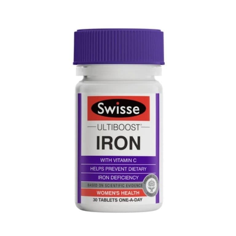 澳洲Swisse Iron補鐵錠 30粒 效期07/2027