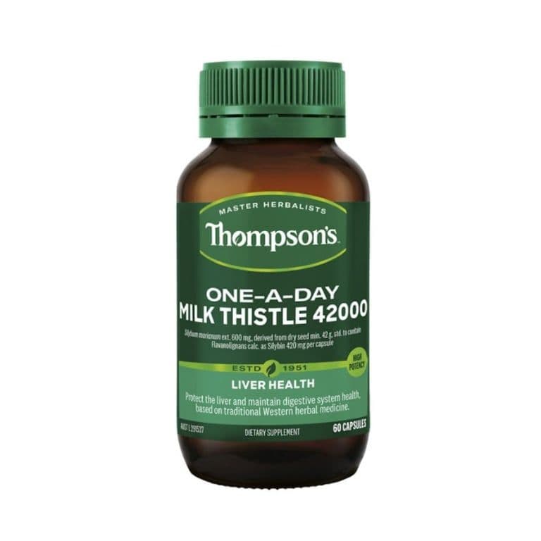 紐西蘭Thompson's奶薊草護肝膠囊 60粒