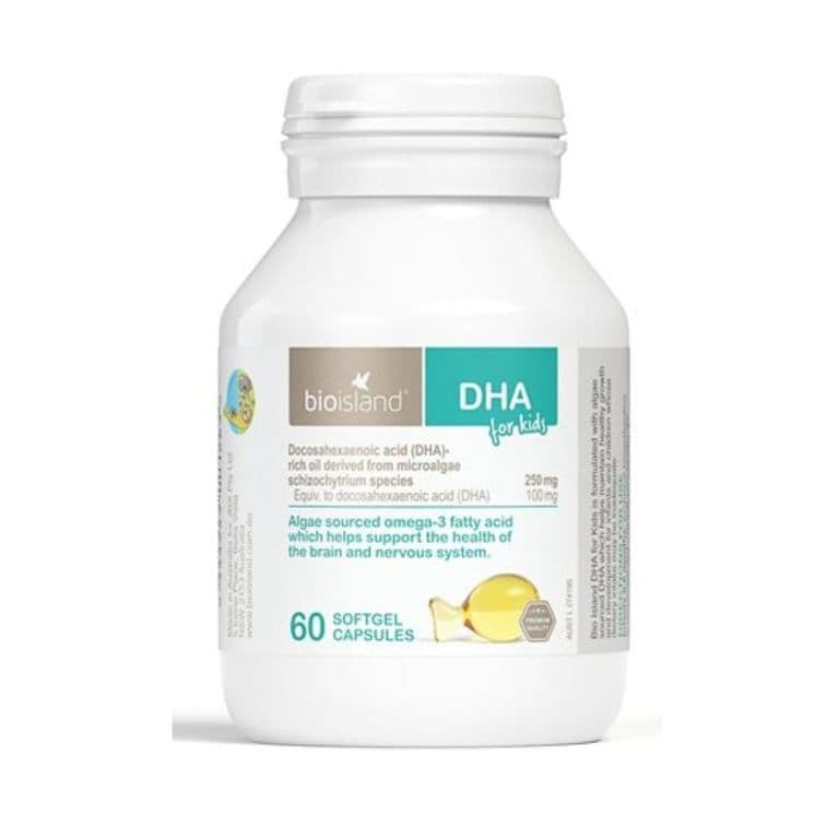 【年度清倉特賣】澳洲Bio Island兒童藻油DHA 60粒 效期11/2026