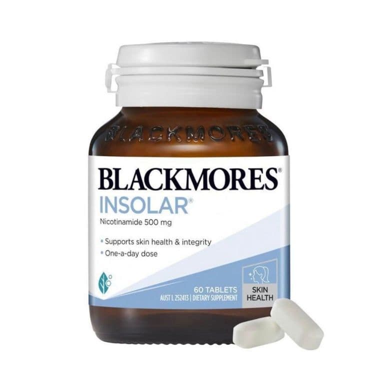 澳洲Blackmores維生素B3 Insolar煥白煙酰胺精華 60粒