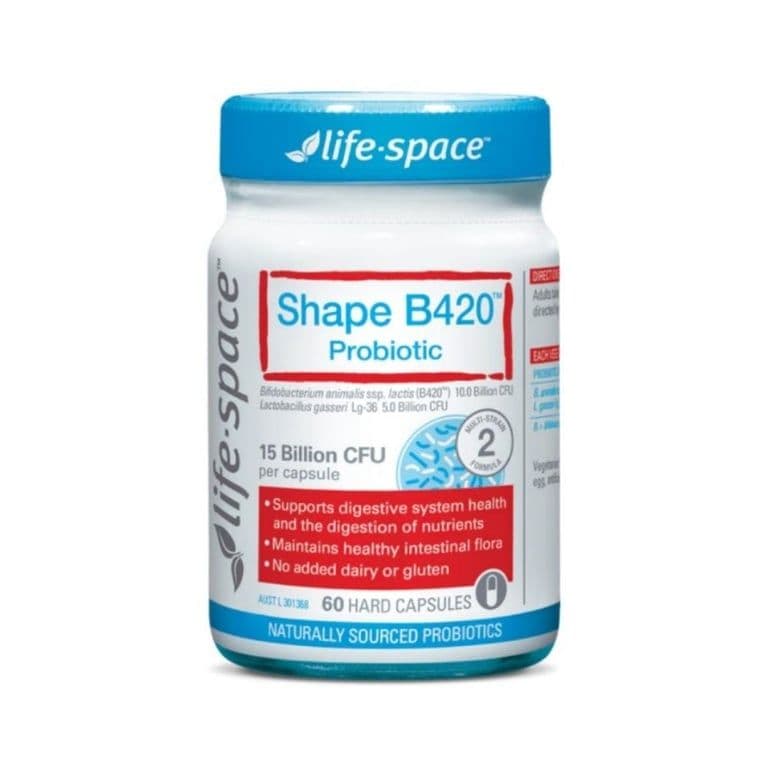 (4月中旬到貨)澳洲Life Space B420纖體益生菌 60粒